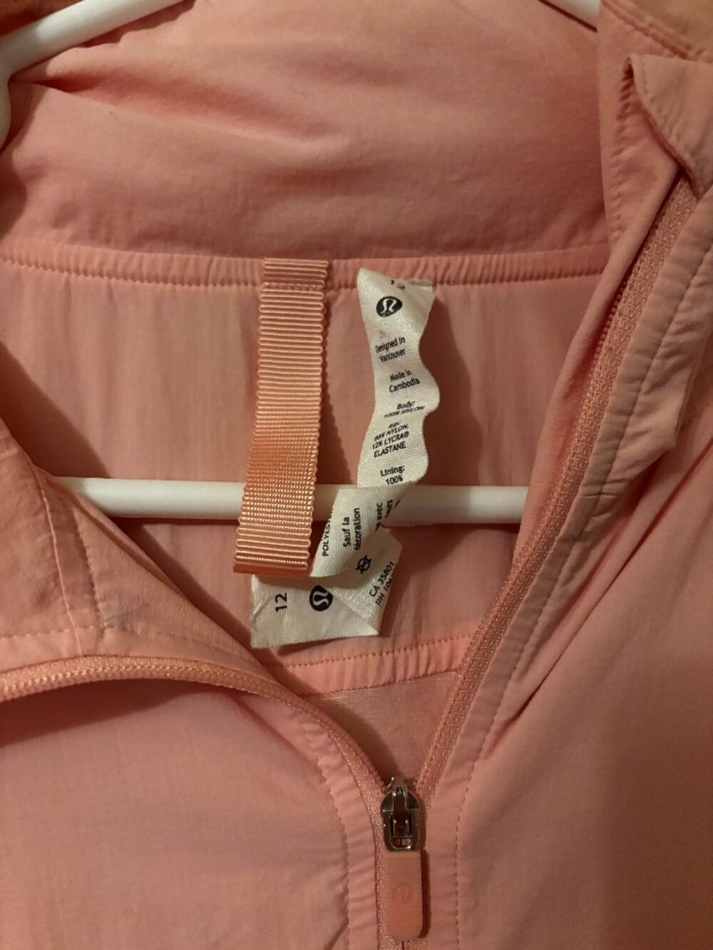 Pink Lululemon Jacket - Picture 2 of 3